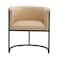 Manhattan Comfort Cosmopolitan Dining Chair in Tan and Black, PK2 2-DC044-TN - alternate 4